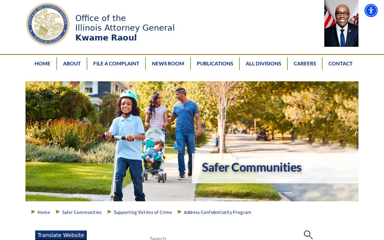 Illinois Address Confidentiality Program privacy information for Oak Lawn neighbors